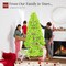 Best Choice Products Artificial Christmas Tree, Premium Unlit Pine Design, Dense Branches w/Easy Assembly - Lime Green